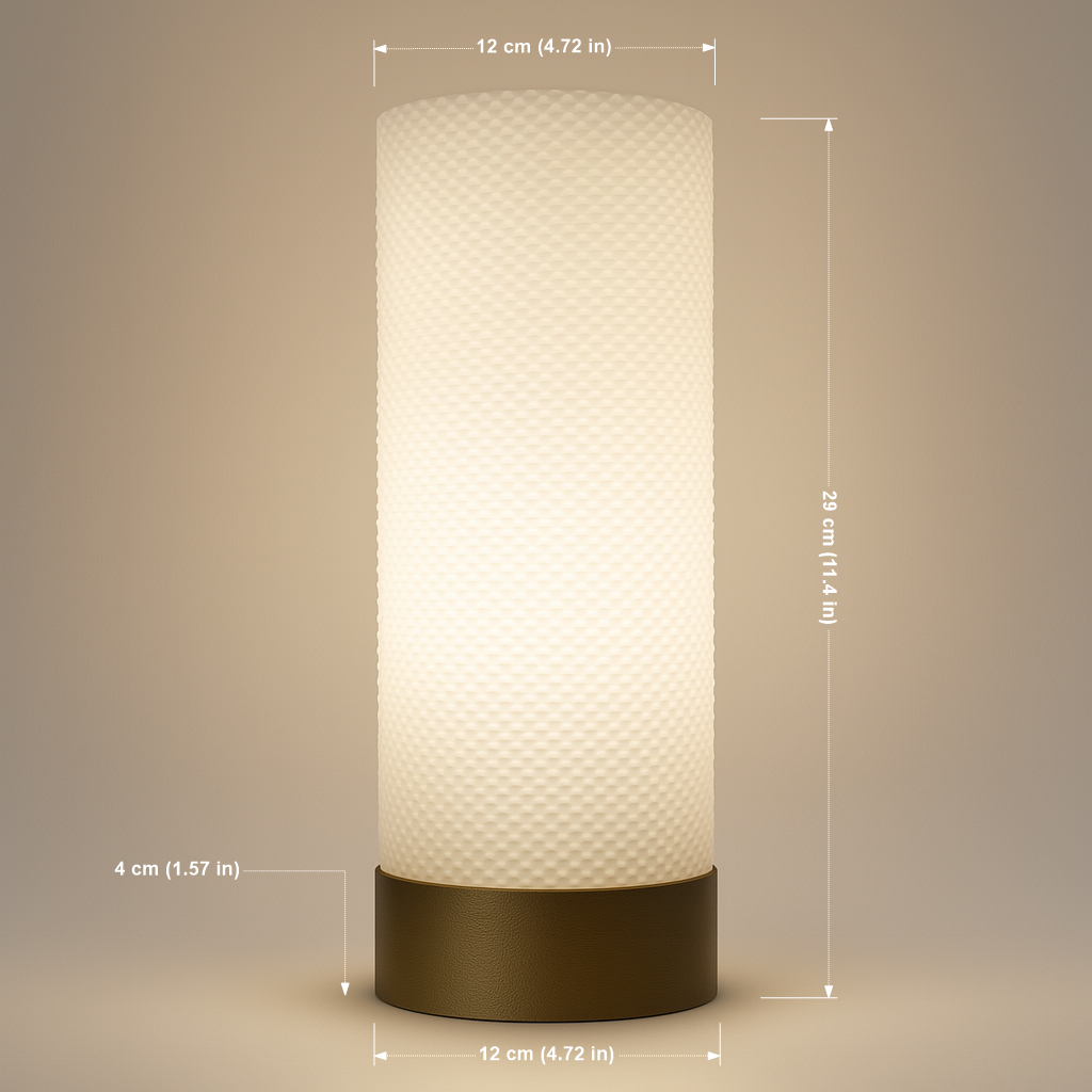 Woven Glow Portable Table Lamp